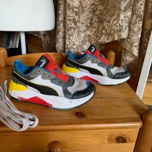 Puma Kids Sneakers - Red, Yellow, Black, Blue‎